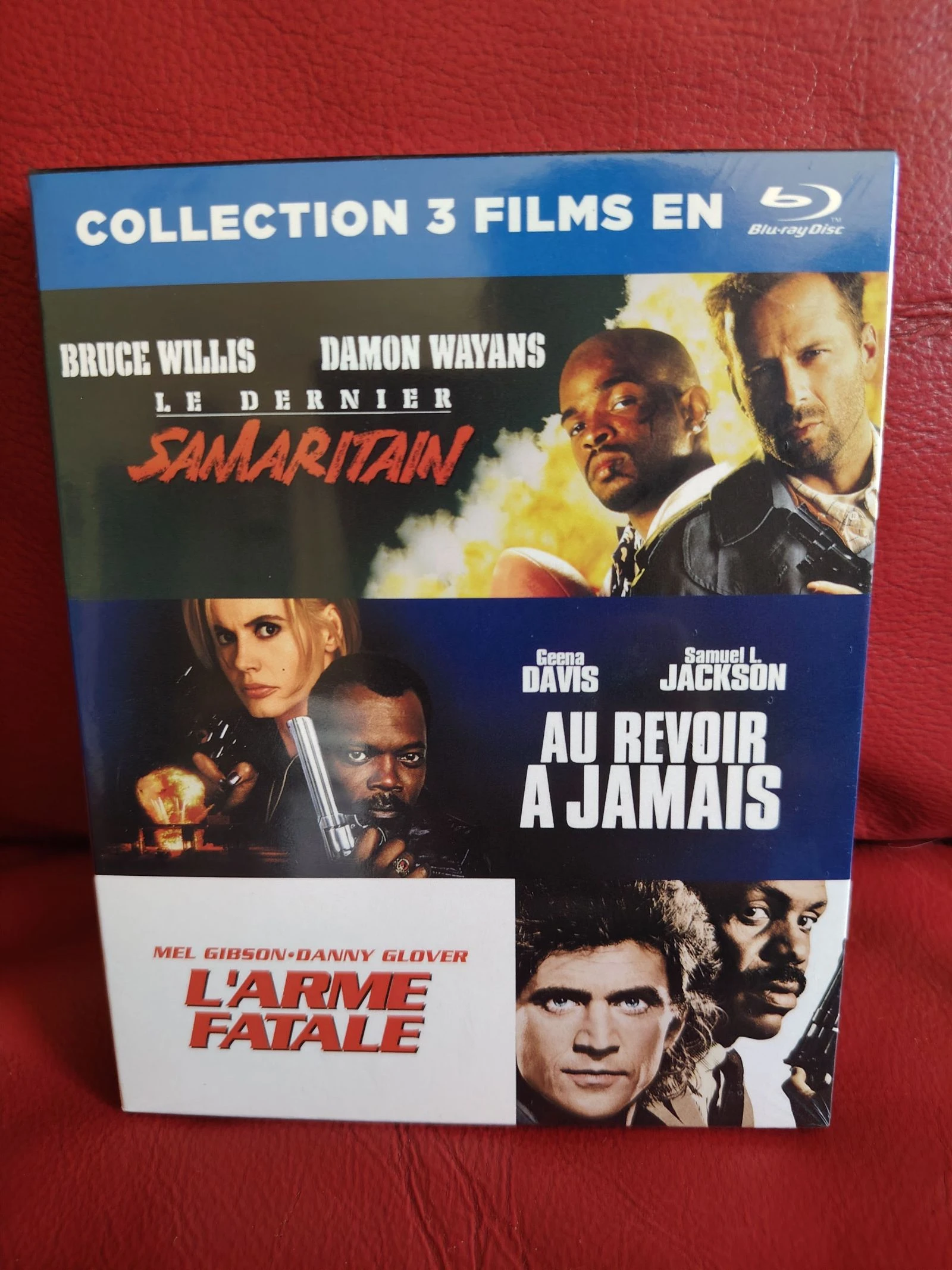 Coffret Blu-ray le dernier samaritain Au revoir à jamais l'arme fatale
